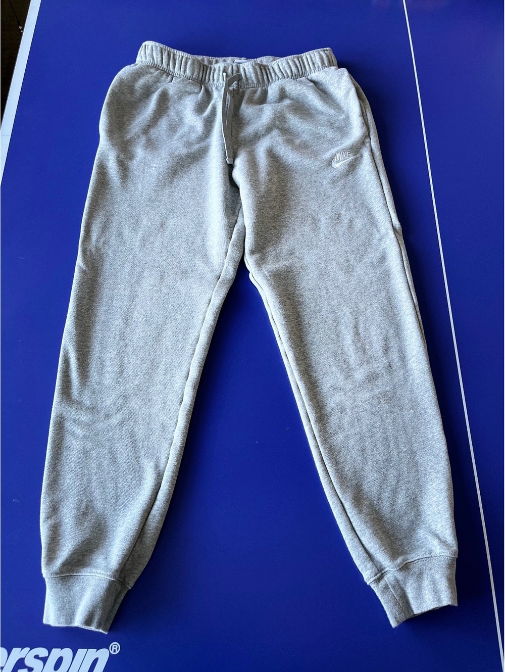 Nike Women’s Gray Sweatpants with Elastic Waistband and Drawstring sz M READ
